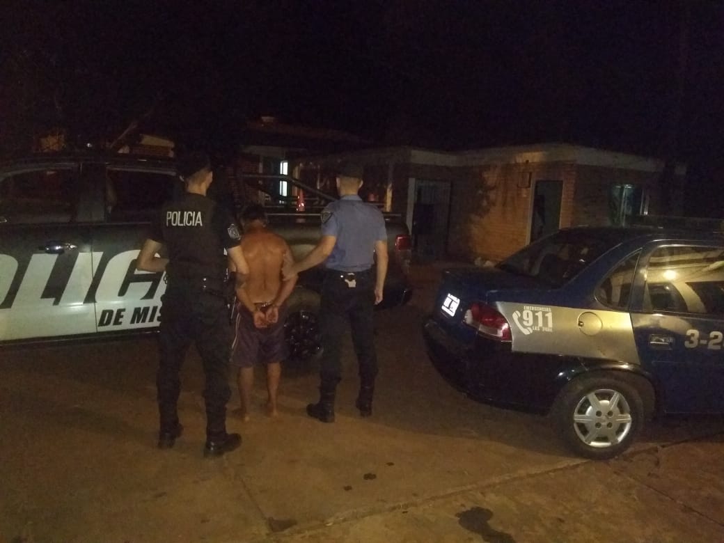 Violencia de género: detuvieron a un hombre en Campo Viera