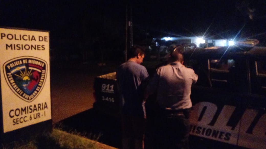 Posadas: lo detuvieron por amenazar de muerte a su pareja