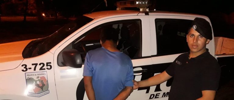 En Eldorado, detuvieron a un joven por robar un celular