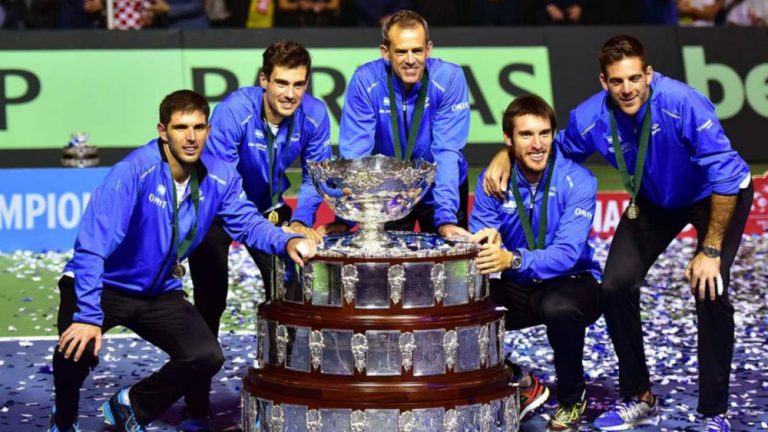 Tenis: Argentina, cabeza de serie en la fase final de Copa Davis