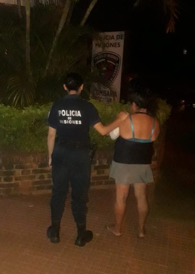 En Posadas, detuvieron a una mujer acusada de incendiar la casa de su hijo