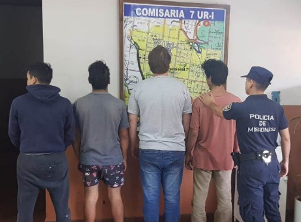 Posadas: cuatro detenidos tras un confuso episodio en un inquilinato