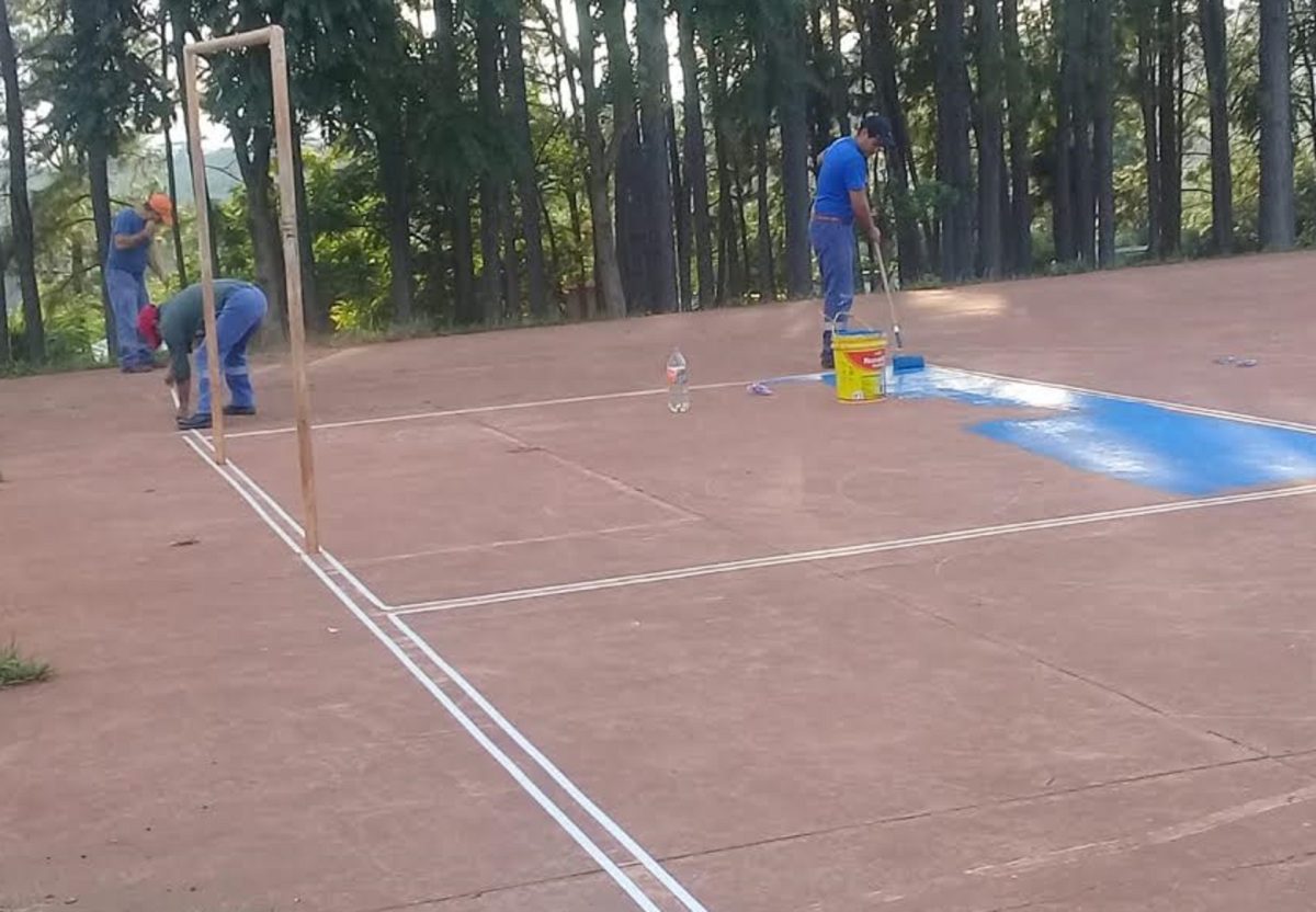 Realizan trabajos de reacondicionamientos en playones de Oberá