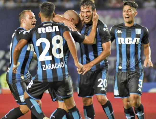 Superliga: Racing gustó, goleó y recuperó la punta del campeonato