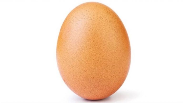 Un huevo es popular en Instagram y forma parte de una campaña de concienciación sobre salud mental