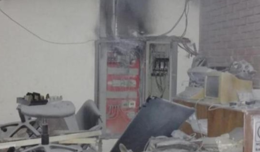 Principio de incendio en el Ministerio de Trabajo de la Provincia