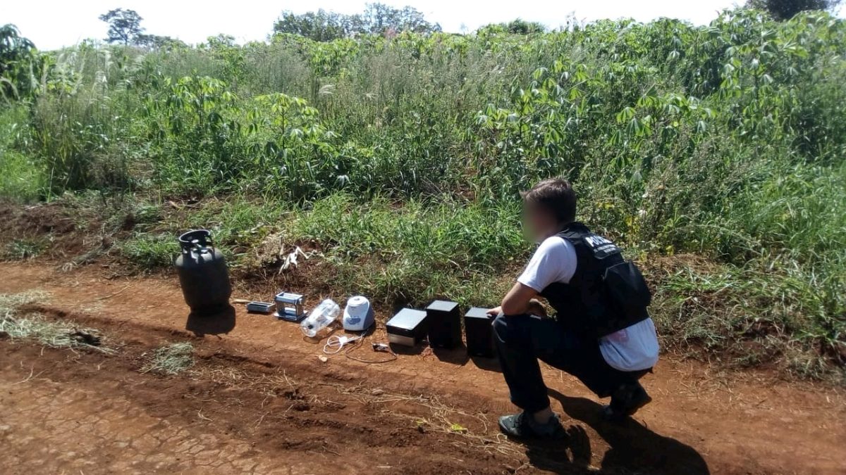 Recuperaron objetos robados y ocultos en un mandiocal de San Ignacio