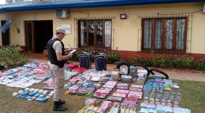 Corpus: secuestraron más de 2 millones de pesos en mercadería de origen ilegal
