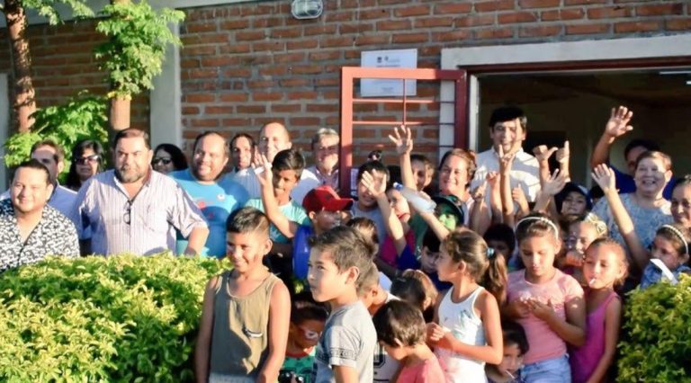 Presupuesto Participativo: Losada inauguró un SUM en Nemesio Parma