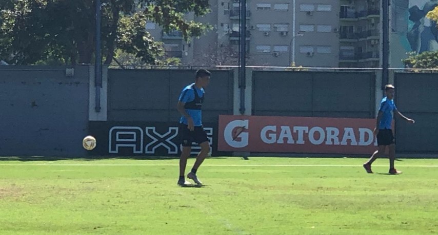 Boca: Paolo Goltz se sumó al grupo