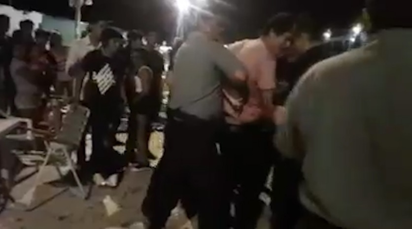 En Candelaria y San Ignacio, los Carnavales terminaron a la piñas: detenidos y policías heridos