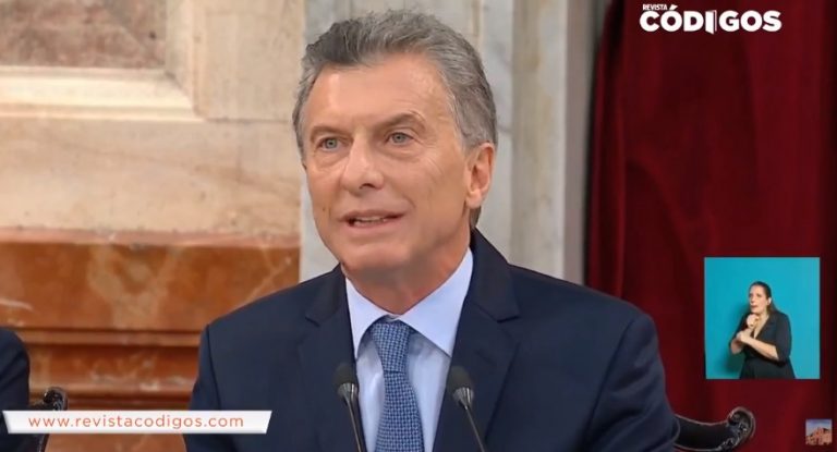 Macri, en la apertura de la sesiones ordinarias: “Argentina está mejor parada que en 2015 porque salió del pantano"