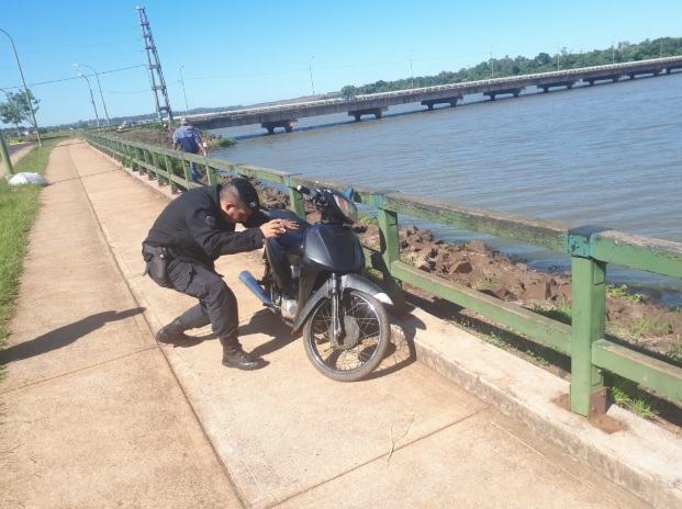 Posadas: recuperaron en la zona oeste una moto robada