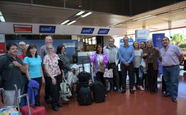Turismo Social del IPS: salieron los primeros pasajeros rumbo a Ushuaia y El Calafate