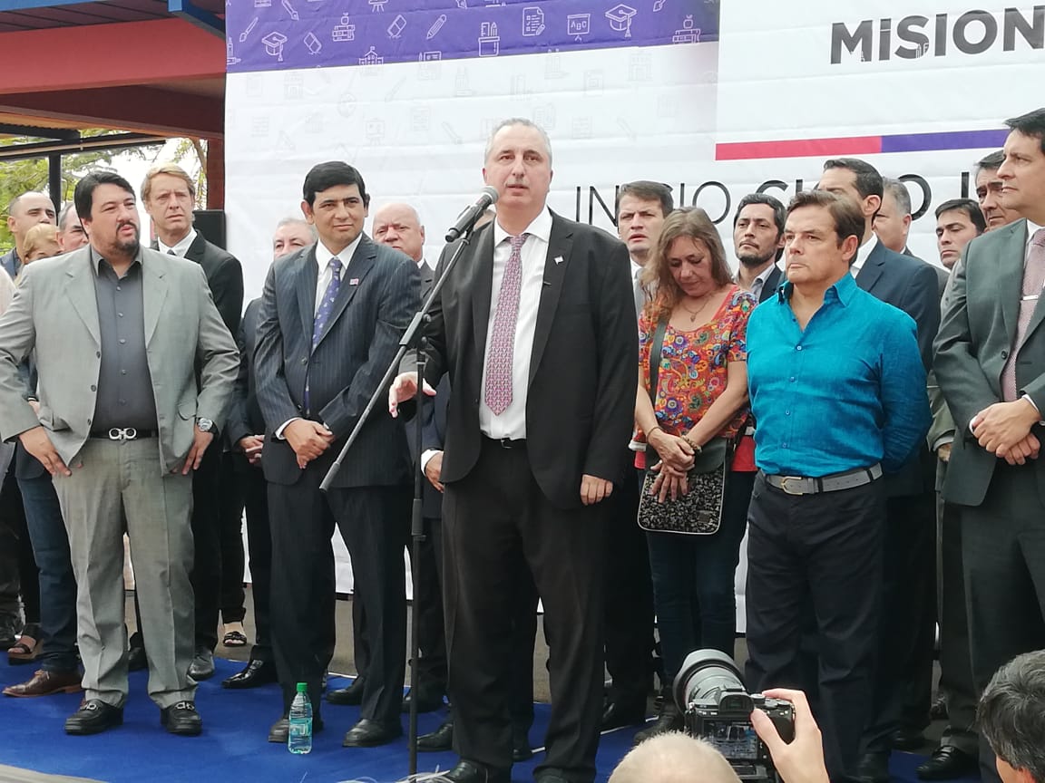 Passalacqua en el inicio del ciclo lectivo: “La educación misionerista nos convertirá en una mejor Provincia”