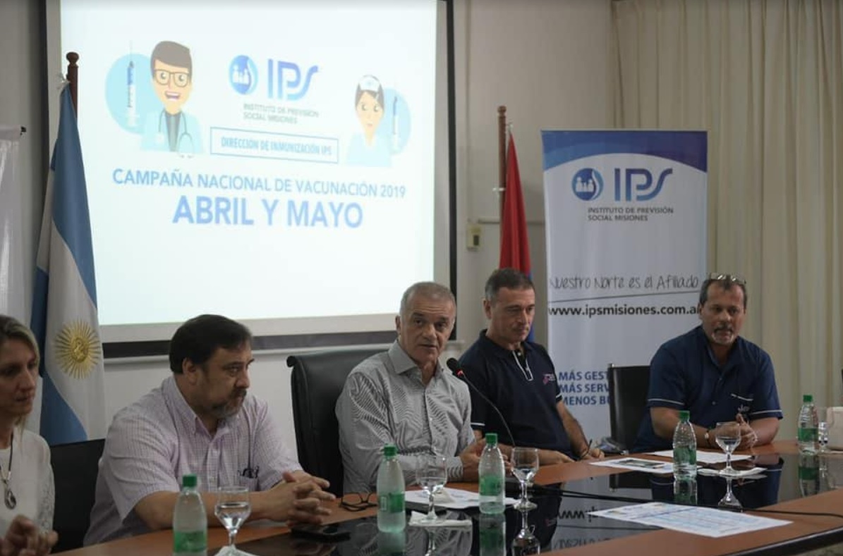Salud: presentaron la campaña nacional de vacunación en Misiones