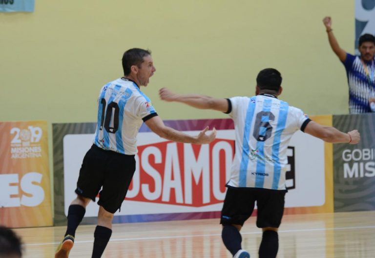 Mundial de Futsal Misiones 2019: Argentina volvió a golear en su segundo partido