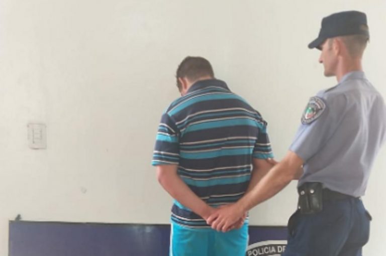 San Vicente: lo detuvieron por herir con un machete a su pareja