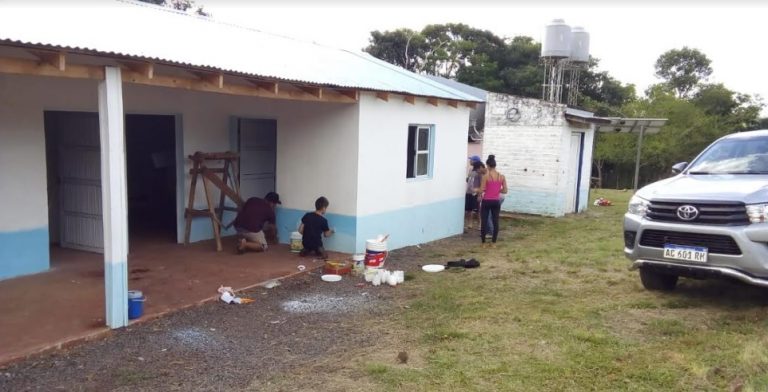 Pozo Azul: la escuela rural "Cruz del Monte" ya cuenta con nuevas instalaciones