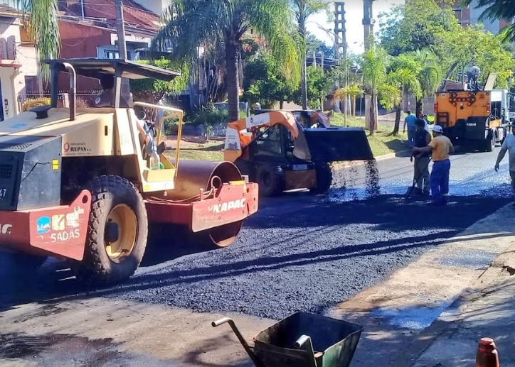 Concretaron arreglo de calles y avenidas de Posadas