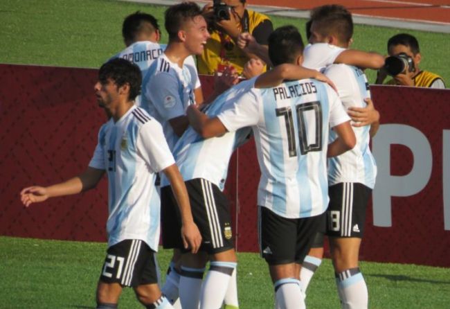 La Selección Sub 17 se aseguró su pasaje al Mundial con una goleada a Paraguay