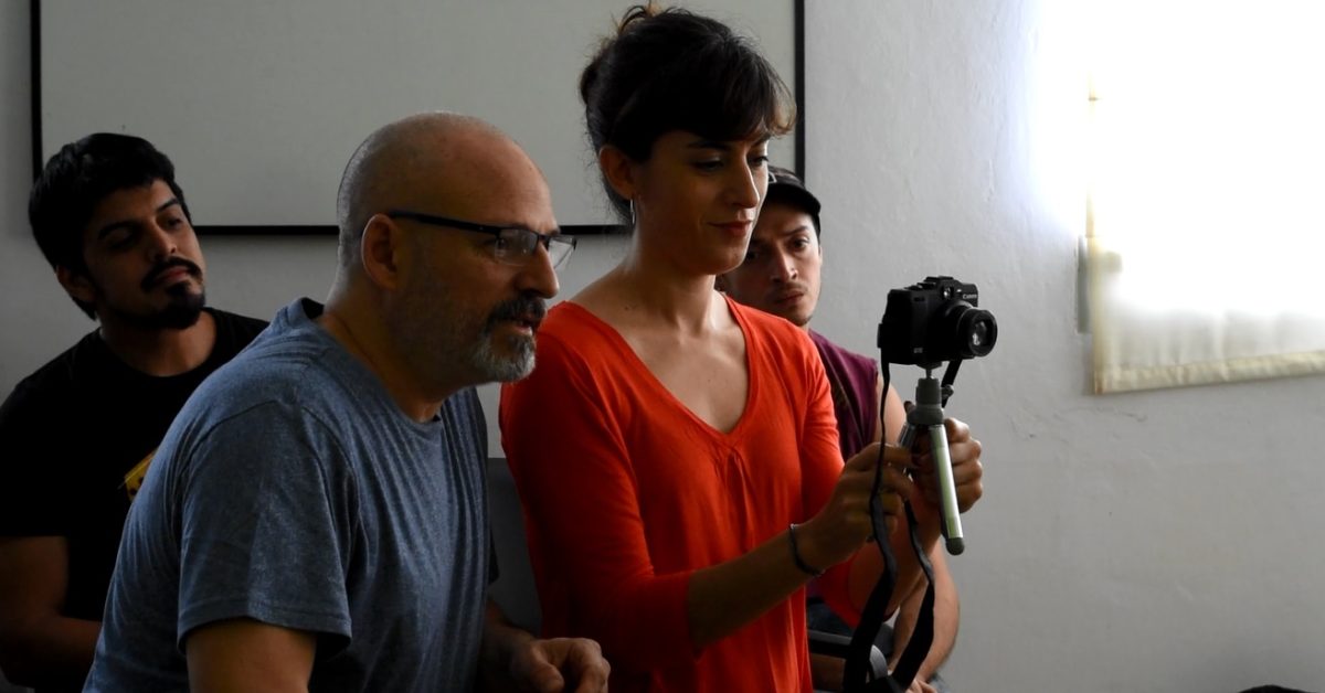 Mario Segade dictó un seminario para actores y directores en Posadas