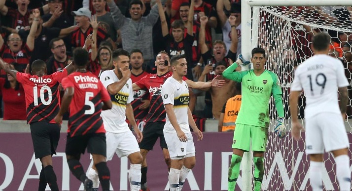 Copa Libertadores: Boca sufrió un duro golpe ante Paranaense
