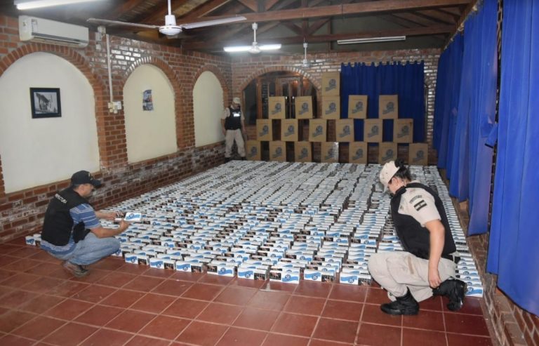 Eldorado: incautaron cigarillos por más de 900.000 pesos