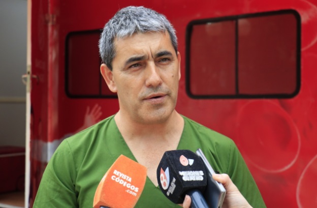 Realizaron colecta de sangre en la plaza 9 de Julio de Posadas