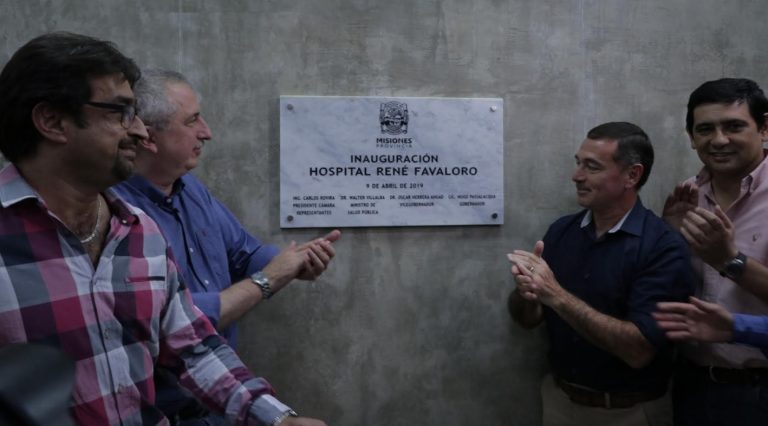Inauguraron las nuevas instalaciones del hospital público “René Favaloro” de Villa Cabello