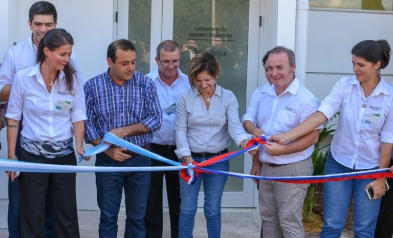 Inauguraron el nuevo Laboratorio de Bioinsumos Agrícolas en la Biofábrica