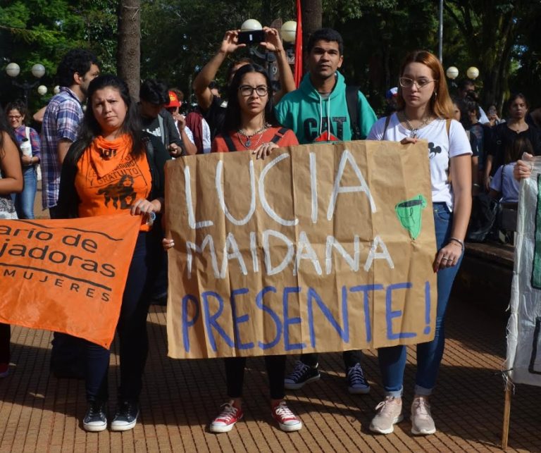 A seis años del femicidio de Lucía Maidana, marcharon pidiendo justicia
