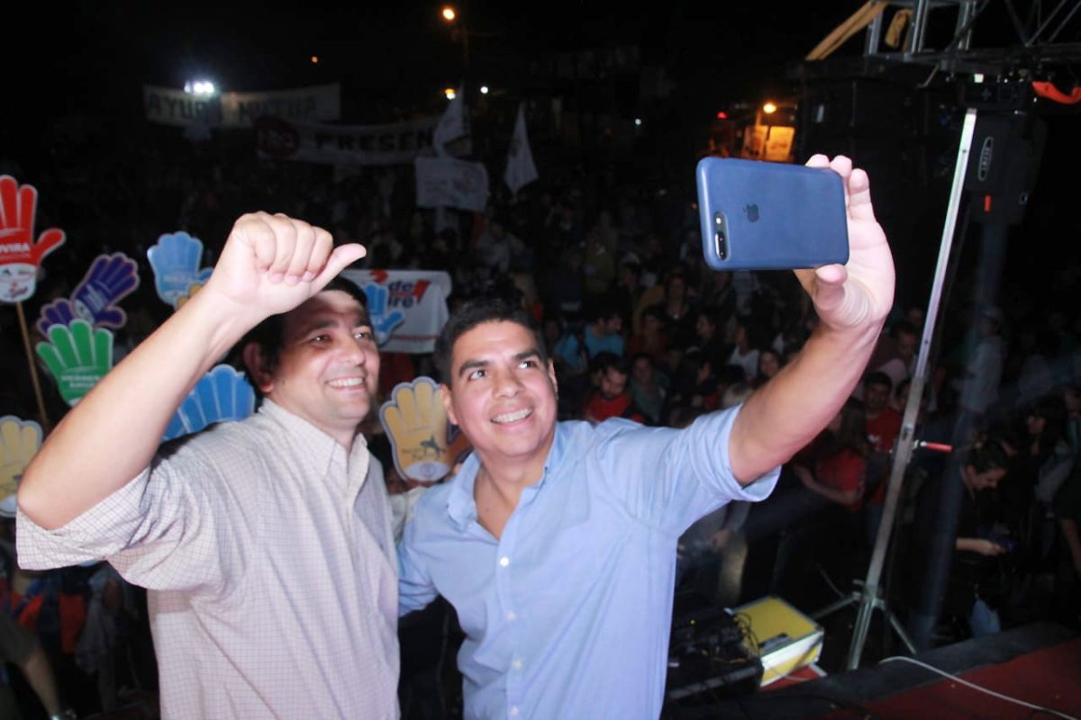 En un multitudinario acto, Meza lanzó su candidatura a concejal de Posadas