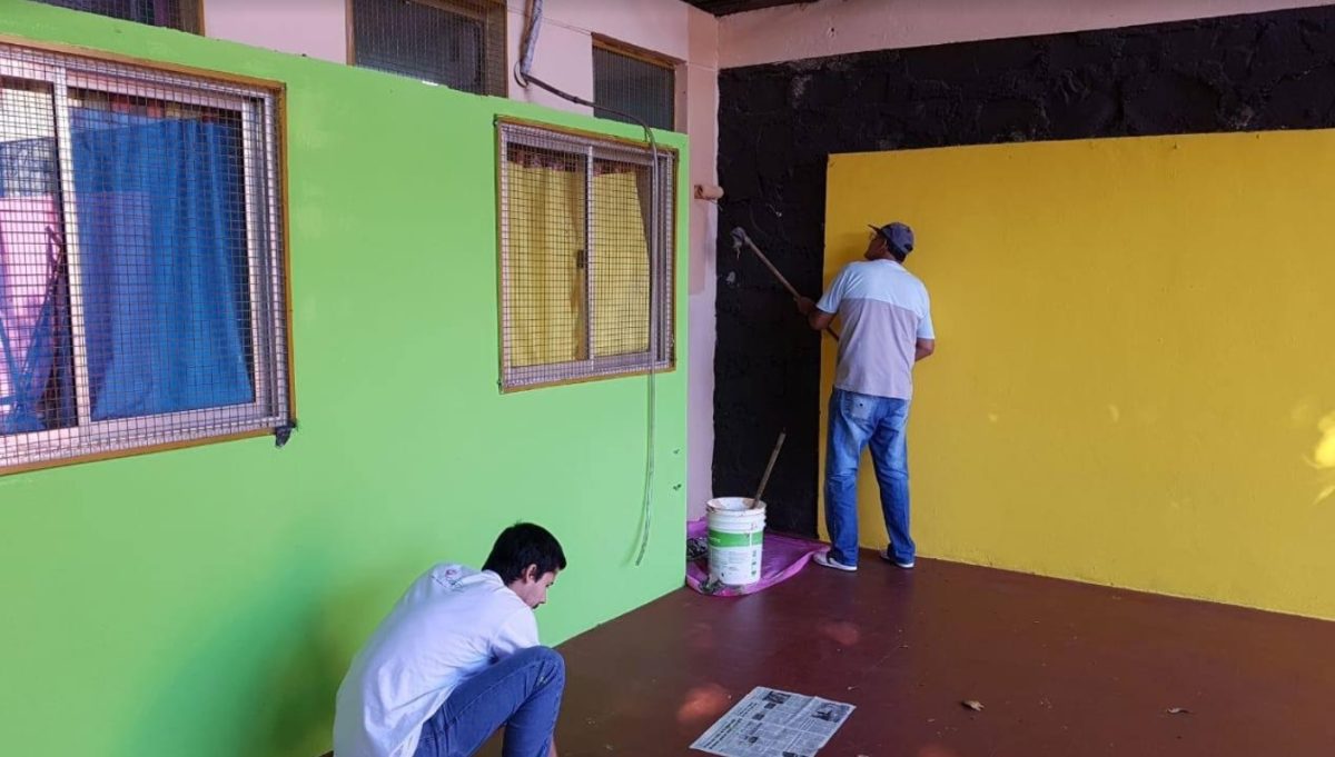 Concretaron tareas de mejoramiento en distintos NENIS de Posadas