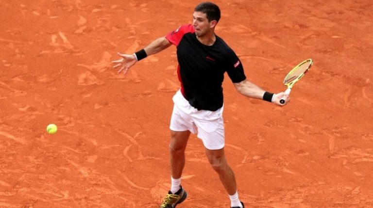 Tenis: Federico Delbonis quedó eliminado de Roland Garros