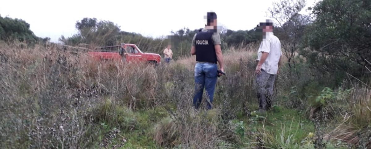 Detenidos y armas de fuego secuestradas dejó un operativo rural en Pindapoy