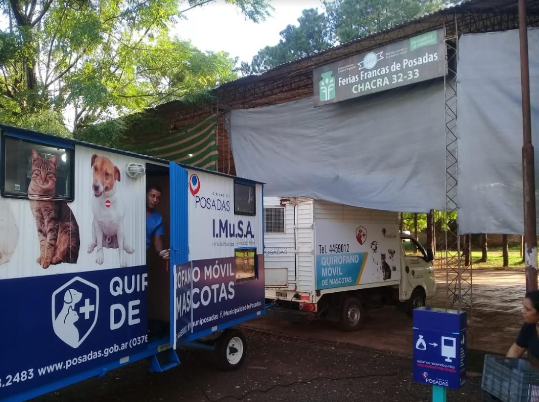 El nuevo quirófano móvil del IMuSA comenzó con  operativos en los barrios