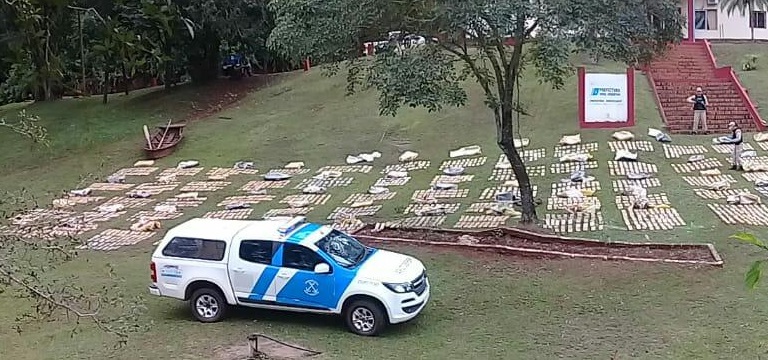 Montecarlo: secuestraron más de dos toneladas de marihuana valuada en 91 millones de pesos