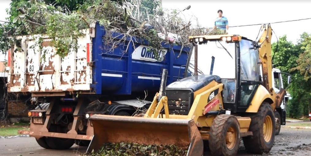 Concretaron operativo integral de limpieza en la chacra 102 de Posadas