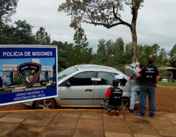 Aristóbulo del Valle: recuperaron un auto robado y detuvieron a un hombre