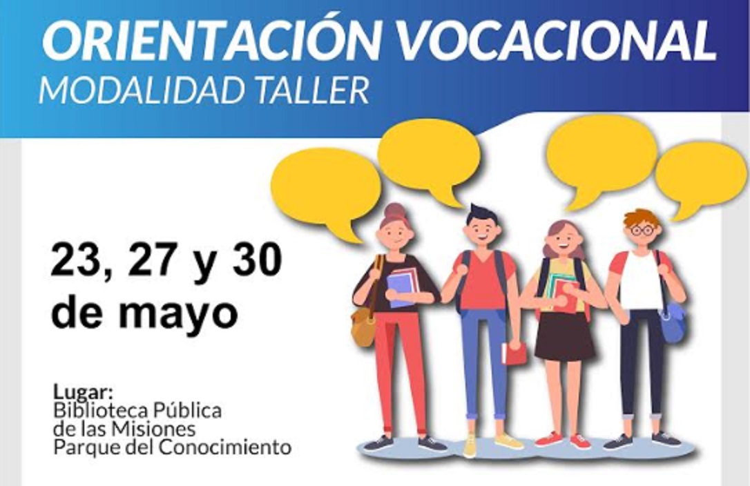 Realizarán talleres de orientación vocacional en el Parque del Conocimiento