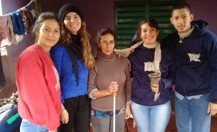 Epet 25 de Campo Grande: crearon un bastón con sensores que le cambió la vida a un vecino