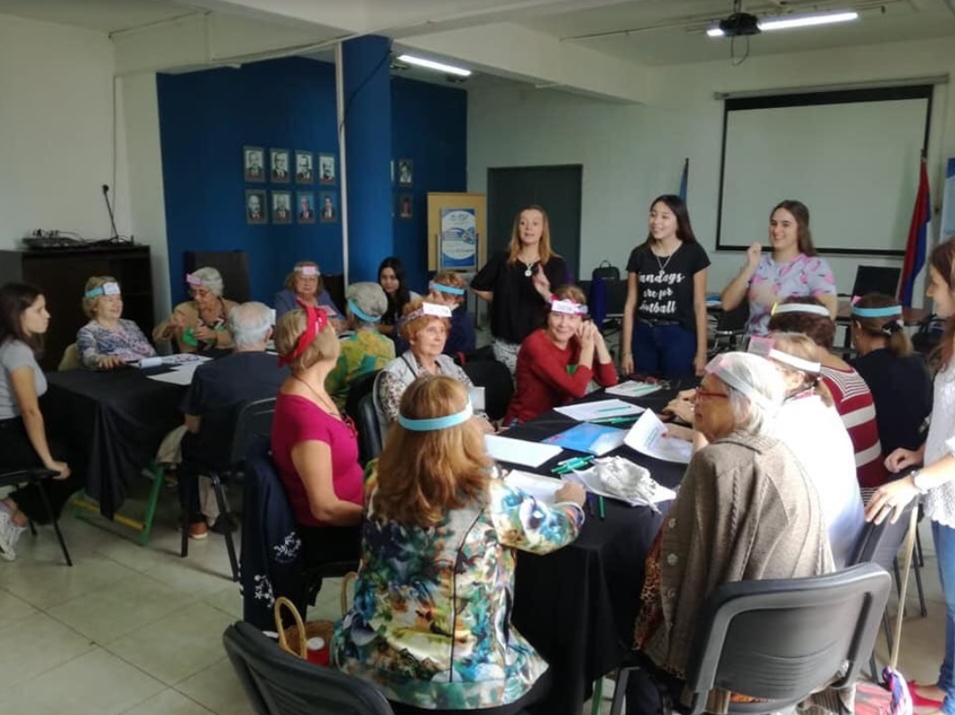 Realizaron el 7° taller de estimulación mental  y memoria con adultos mayores