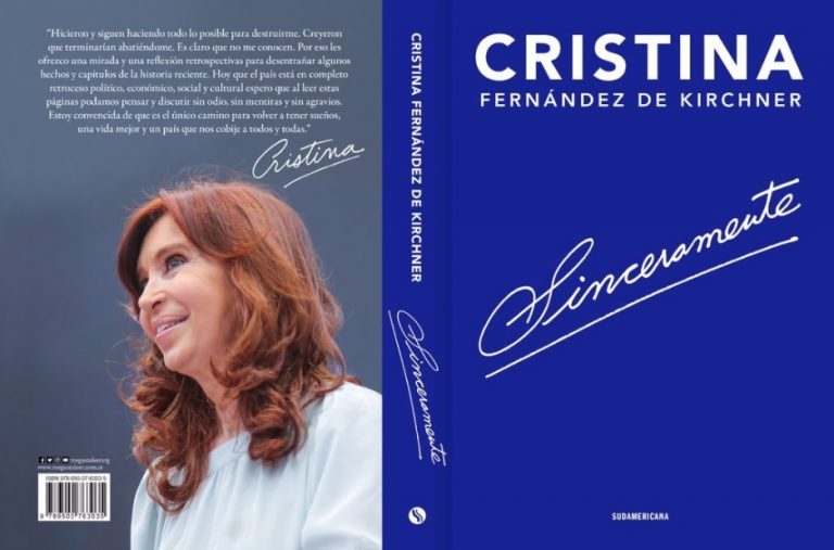 Cristina presenta su libro "Sinceramente" con aroma a acto político