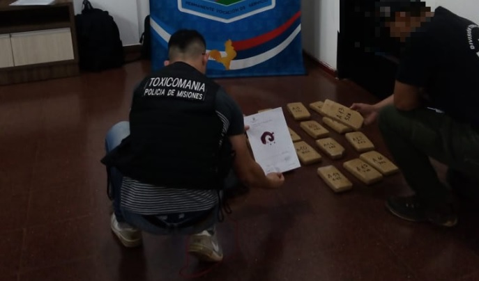 Iguazú: incautaron marihuana valuada en más de 400 mil pesos