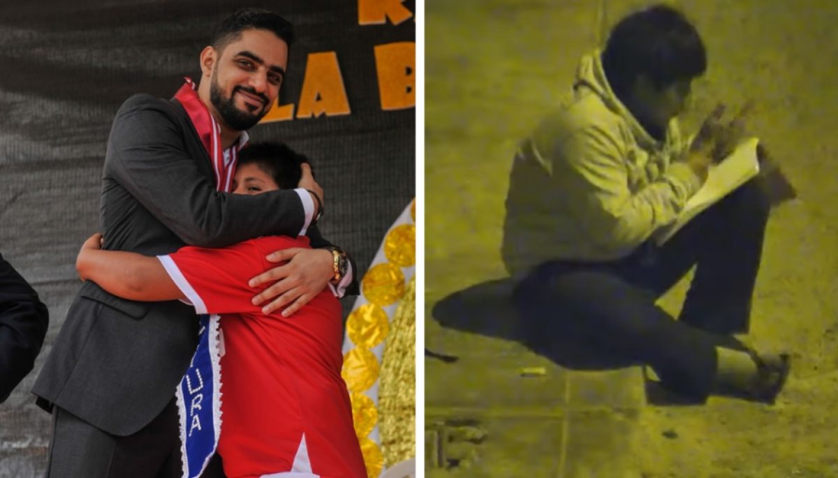 Viral: un nene hacía sus tareas bajo en la calle y un multimillonario le regaló una casa