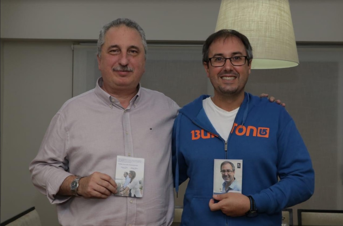 El Gobernador visitó al candidato a intendente de Posadas, Nicolás Brea
