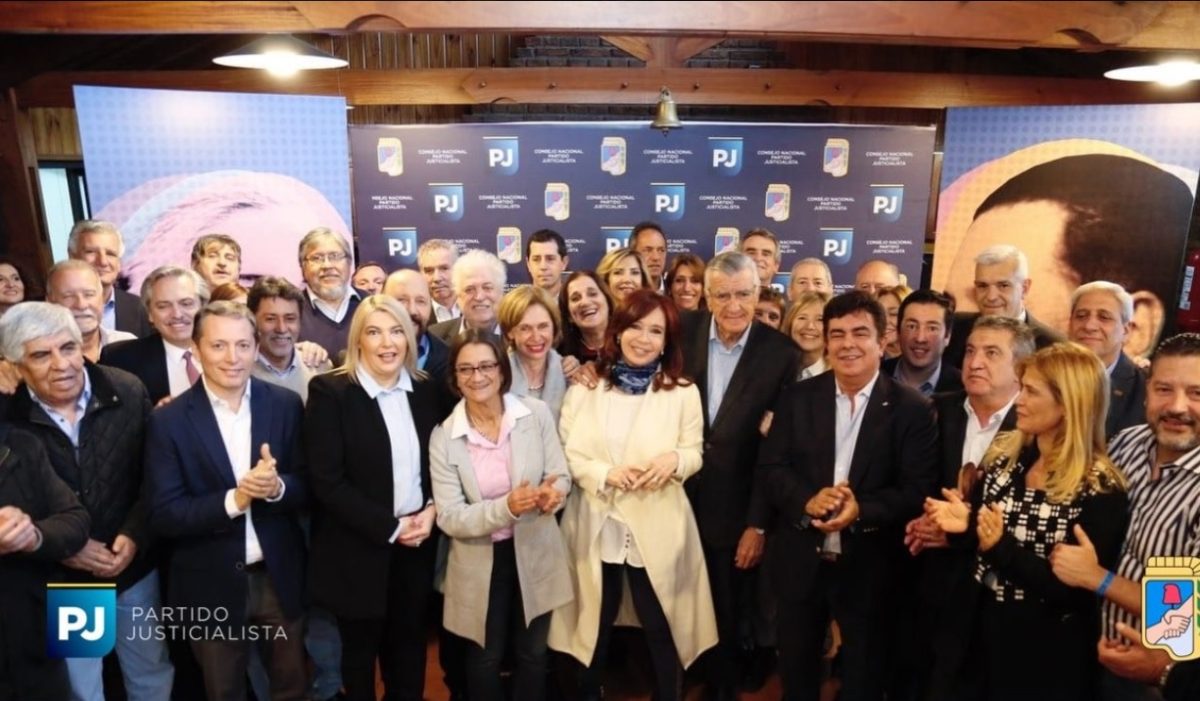 Cristina Kirchner participó de la cumbre del PJ en clave electoral