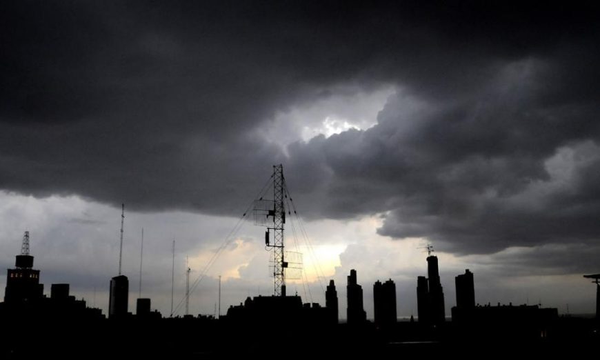 Tiempo: lunes con mal tiempo, se esperan lluvias y tormentas