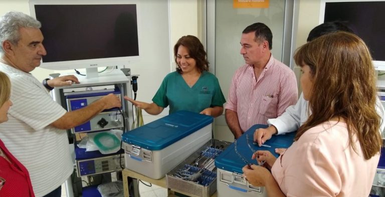El Hospital de Pediatría Dr. Fernando Barreyro incorporó dos nuevos equipos para cirugías laparoscópicas